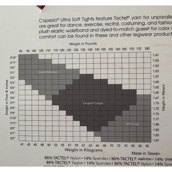 Capezio Women's Ultra Soft Transition Tight 1916 BPK S/M Ballet Pink New! - Picture 6 of 7